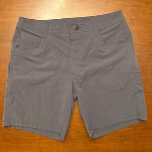 Kuhl shorts men's 32 Upriser charcoal gray ripstop #5180 hiking quick dry